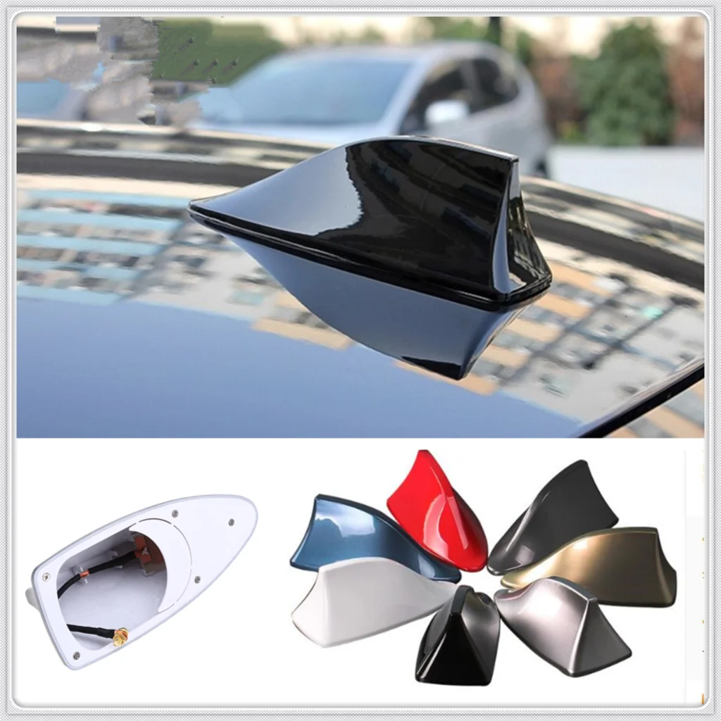 

Car styling Shark Fin Antenna Auto Radio Signal Aerial Roof for Toyota 4Runner Sienna Sequoia Prius GR Camry i-TRIL