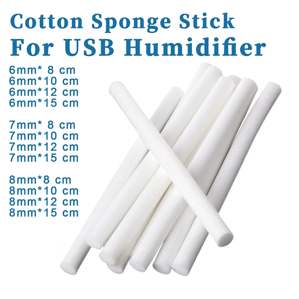 Filter Cotton Swab Core Usb Air Ultrasonic Humidifier Aroma 