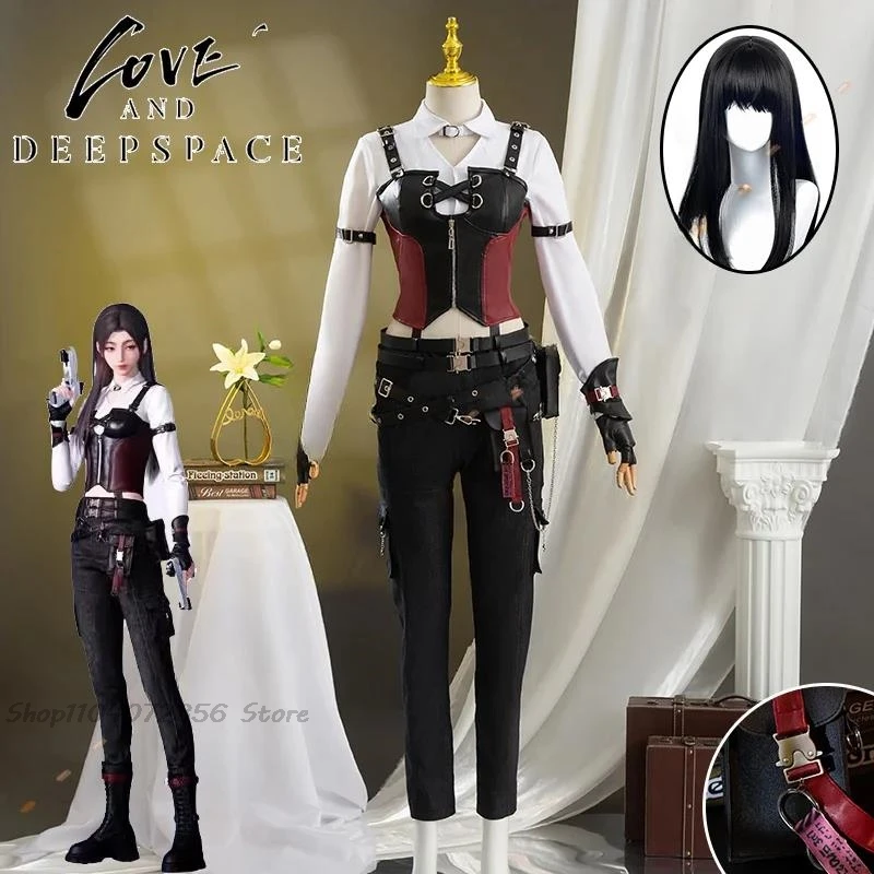 Парик для косплея с героями игры Love Deepspace юбка-бездны костюм на Хэллоуин женщин и