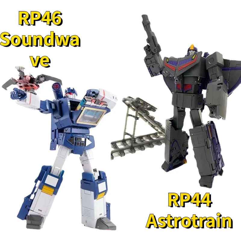 Фигурка-трансформер Astrotrain RP44 RP-44, фигурка KO FT44 MP Scale RP46 RP-46 Soundwave Boy, коллекционная игрушка в розничной коробке