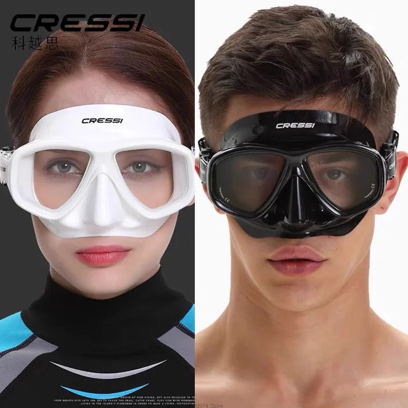 Cressi ICON FreeDiving Mask Low Volume Multiusage Diving Mask Scuba Diving Mask for Adults Men Women