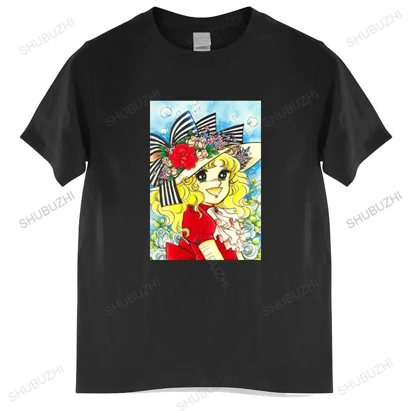 

cotton tshirt men summer tees T-SHIRT CANDY CANDY CARTONE ANIMATO ANNI 80 Funny Top Tees Mens Tshirt