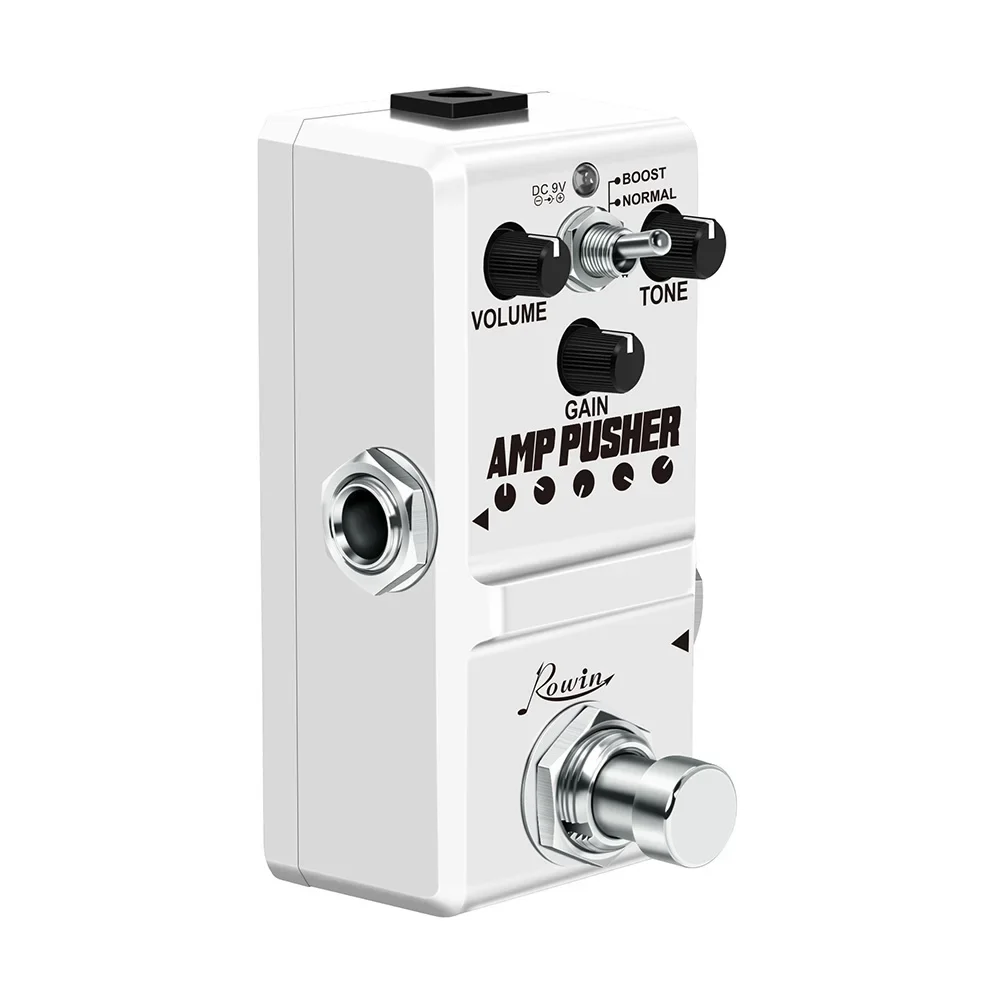 ROWIN LN-323 AMP толкатель гитарная педаль для создания эффектов мини-гитары Overdrive True