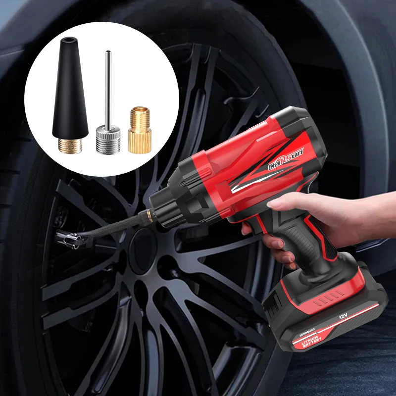 

Portable Rechargeable Air Pump Digital Display Air Compressor Handheld Automatic Tire Inflation Intelligent Inflator Equipment