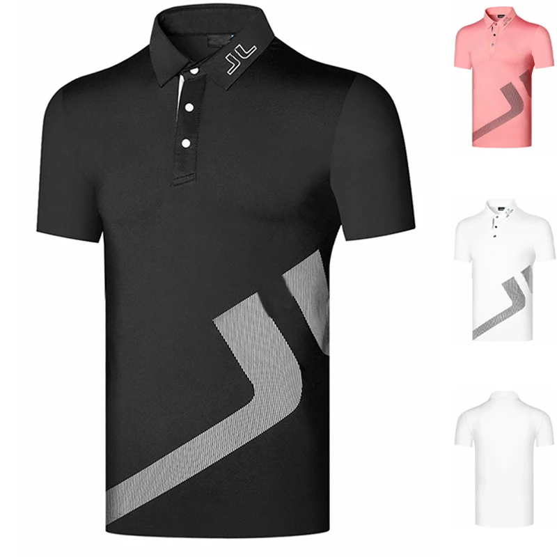 

Quick Drying Golf Clothing Leisure Golf Wear Men Sports Ventilation Summer Shirt New T-shirt Sportswear Accessories