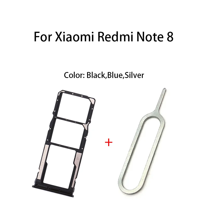 

Двойной лоток для SIM-карты + лоток для Micro SD-карты для Xiaomi Redmi Note 8