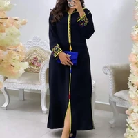 wepbel islamic djellaba womens muslim dress abaya ethnic style hooded muslim long sleeved islamic clothing turkey kaftan robe