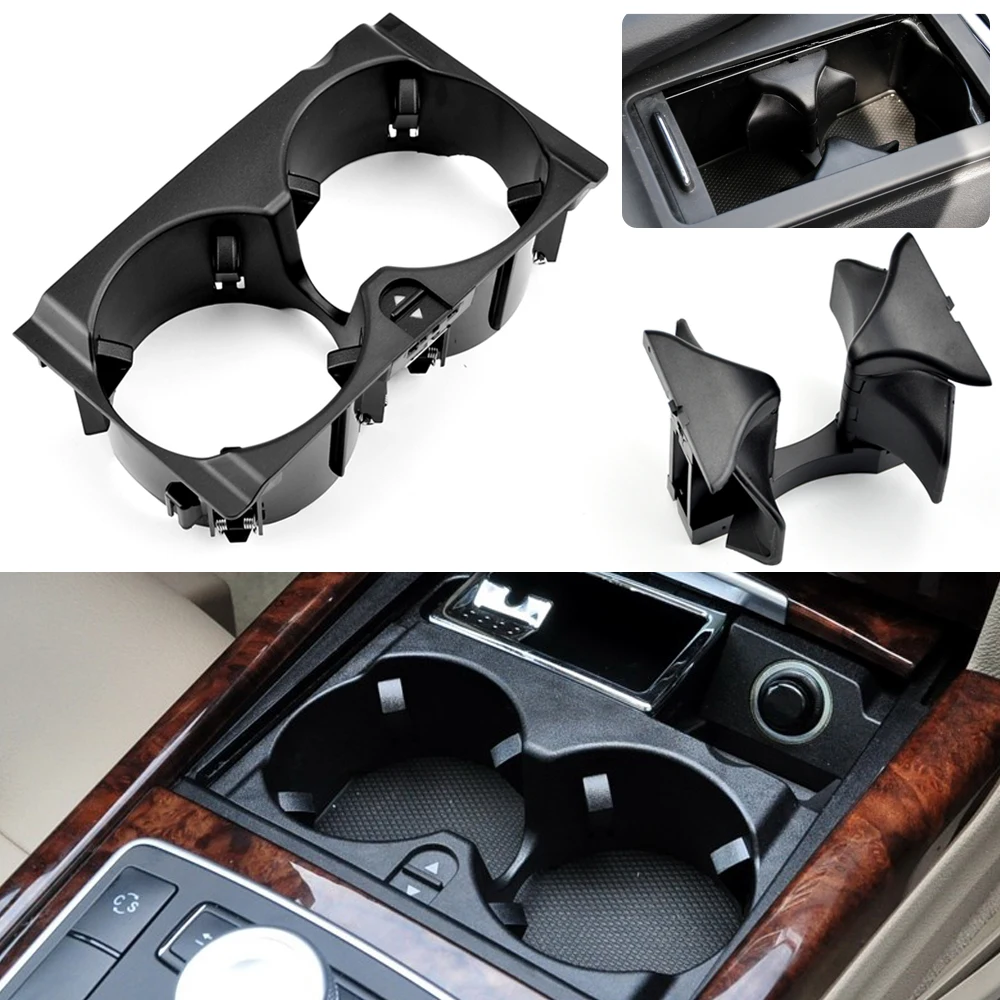 

Car Front Center Console Water Cup Holder Insert Frame For Mercedes Benz W212 E-Class 2010-2013 A2126800110 2126800110