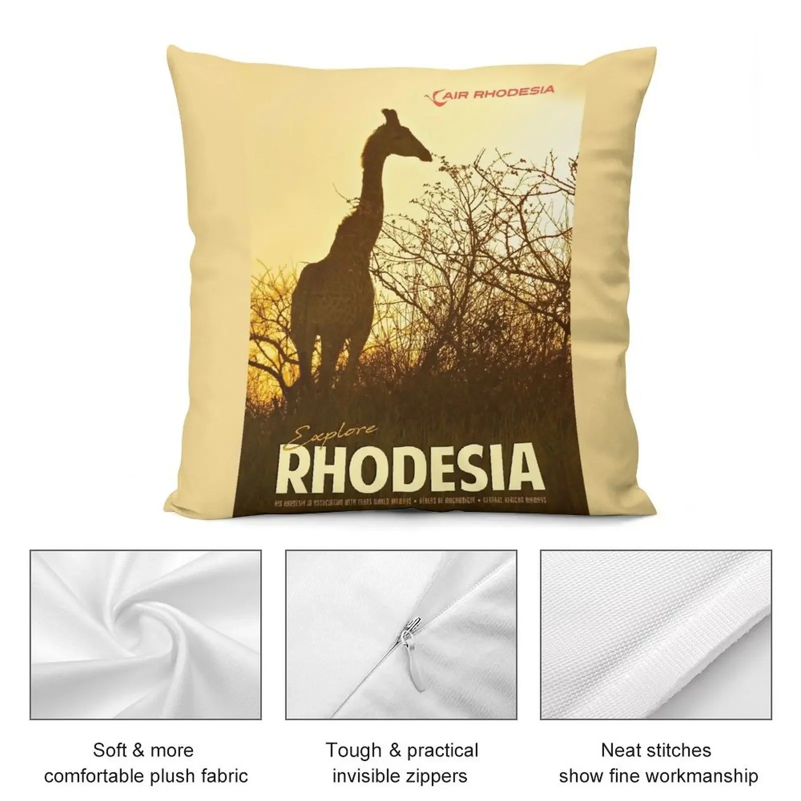 Чехол для подушки Vintage-Style Rhodesia