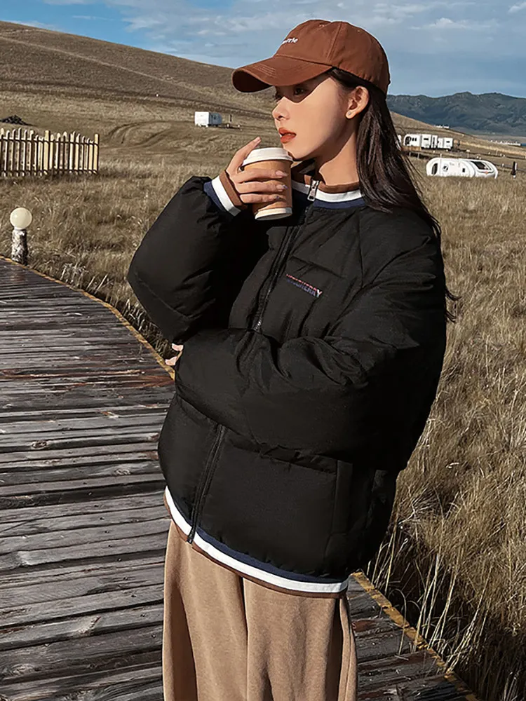 MEILLY DOLPHIN 2023 Autumn Winter Women Parkas Jackets Casual Thick Outwear Coats Female Winter Cotton Padded Clothes Outwear