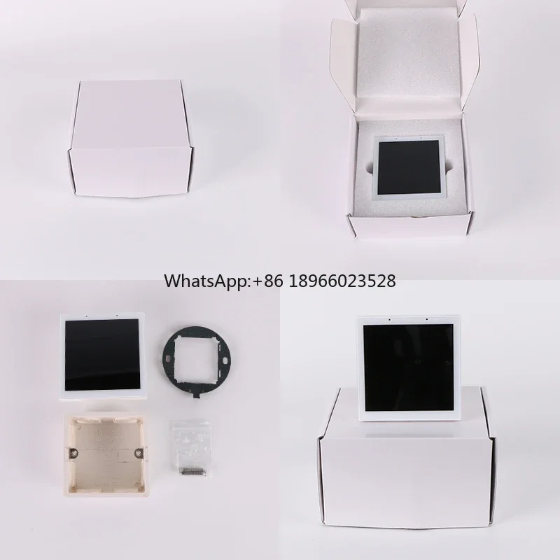 Умный дом управления Tuya центральное управление 4 дюйма android 12 В Сенсорная панель