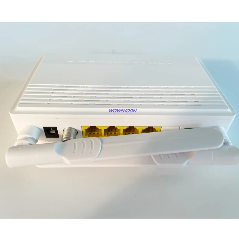 Free shipping HUR3021ER EPON ONU ONT 1GE + 3FE wifi catv for family gateway with 2 antennas EPON optical network terminal