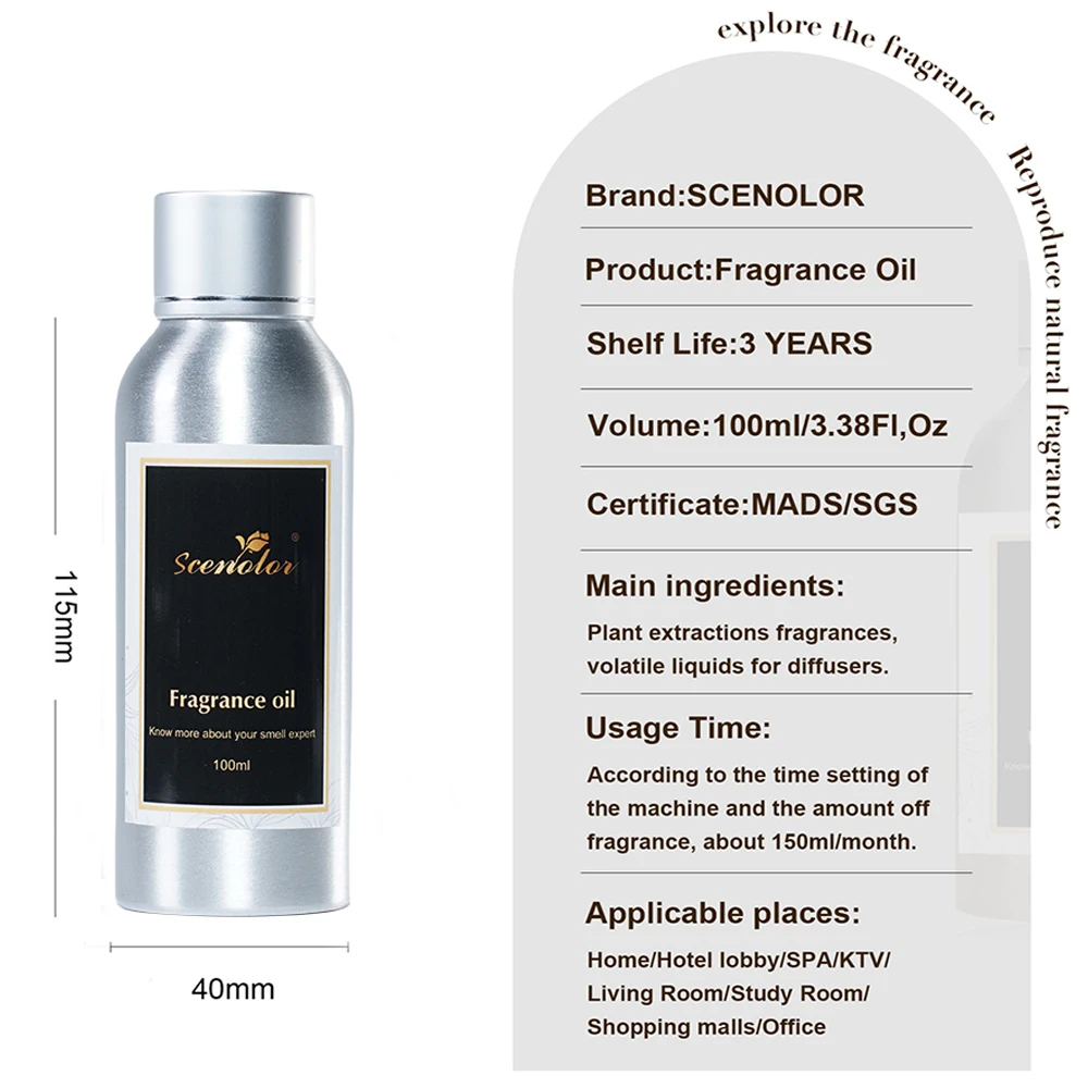 Освежитель воздуха для дома 100 мл эфирное масло Lang Ting Hotel 100% чистое натуральное