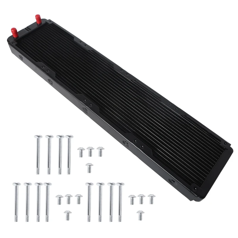 

1/4" Aluminum 18 Pipe Heat Exchanger Radiator for Computer PC CPU CO2 Water