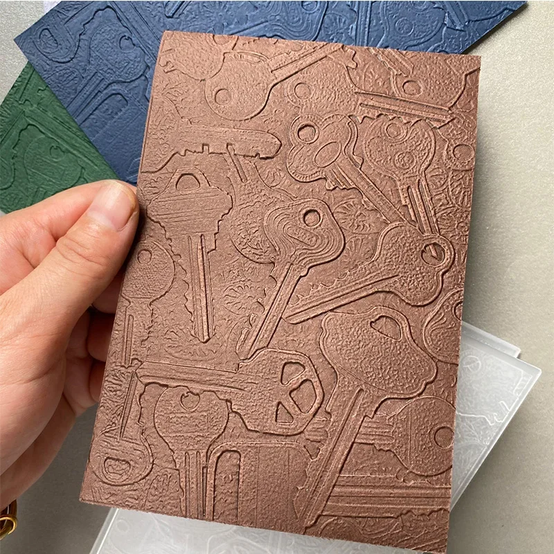 3d ложка текстура оттиска тиснение папка для Diy скрапбукинга шаблоны фотоальбомы