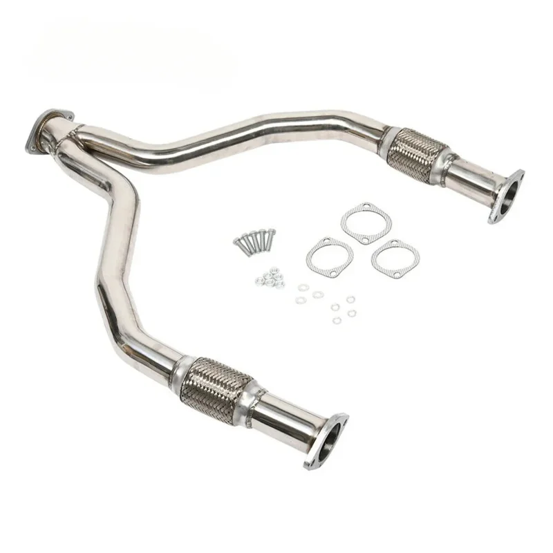 Высококачественная выхлопная труба из нержавеющей стали для 08-14 Nissan 370Z Z34 Infiniti G37