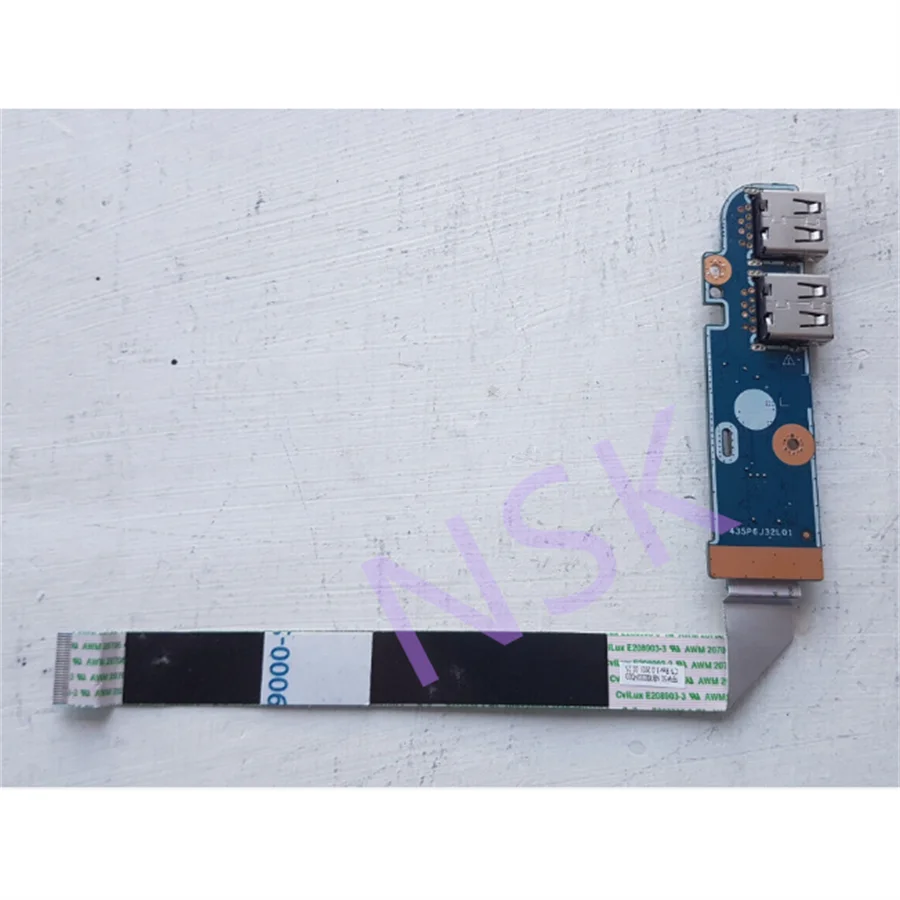 Оригинальный USB-порт для HP 250 255 G8 плата и кабель Φ 435P6J32L01 NBX0002H000 100% тест ОК