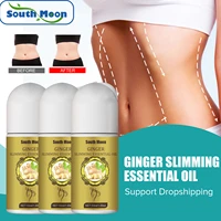 south moon ginger slimming essential oilsremove cellulite massage roller lymphatic drainage therapy losing weight tightening oil