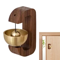 shopkeepers bell magnetic attached hanging doorbell chime wood doorbell office ornaments and hanging decoration for entrance