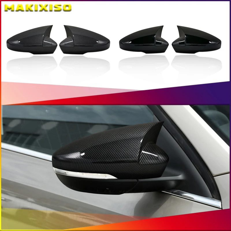 Замена черного зеркала 2 шт. крышка для Skoda Octavia MK3 5E shkoda Scout Carbon Look боковых зеркал