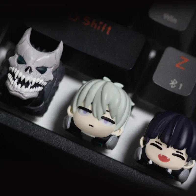 Аниме Keycap Resin Kaiju No. 8 Reno Ichikawa Hoshina Shyuuji Милая прозрачная ПК-геймерская механическая