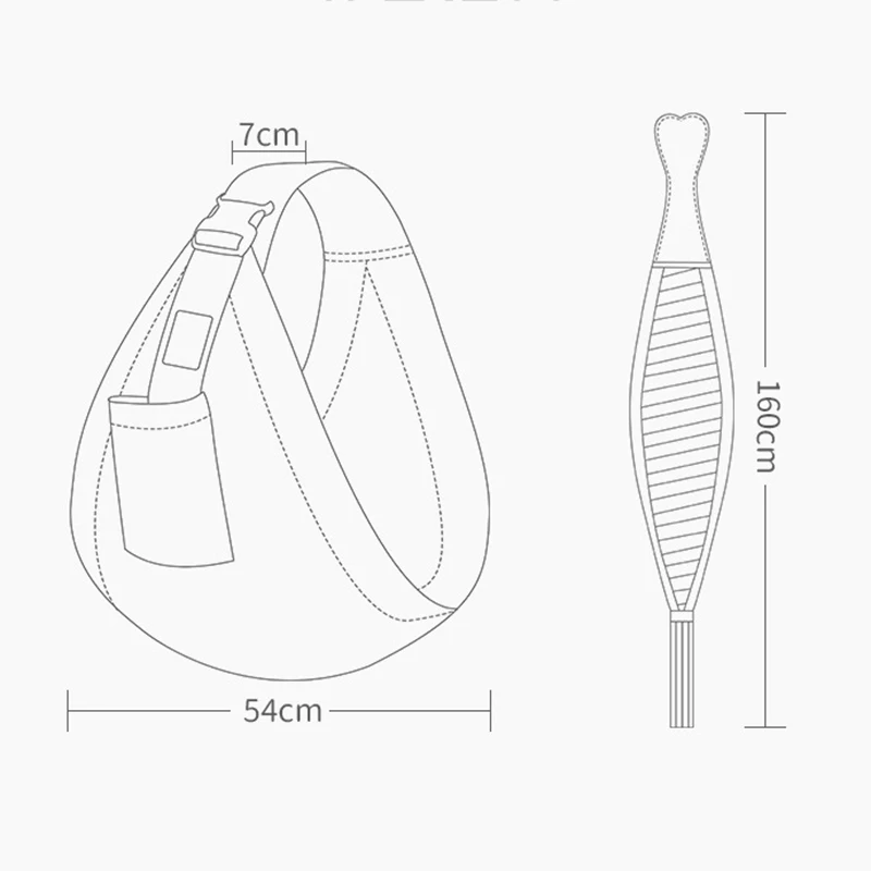 Слинг-переноска для новорожденных на 0-36 месяцев |