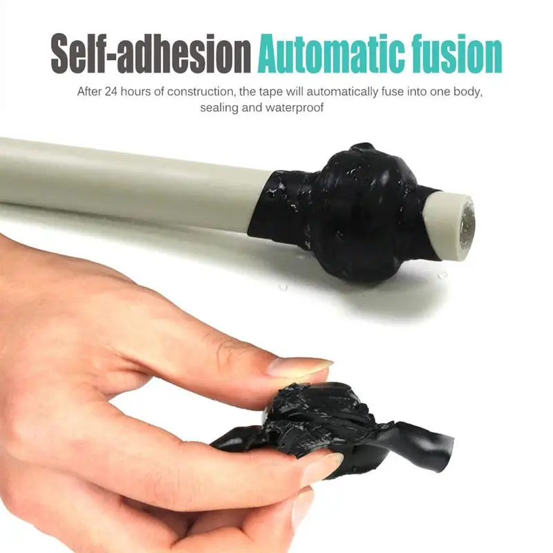 САМОНАГРЕВАЮЩАЯСЯ силиконовая лента для ремонта шлангов водонепроницаемая