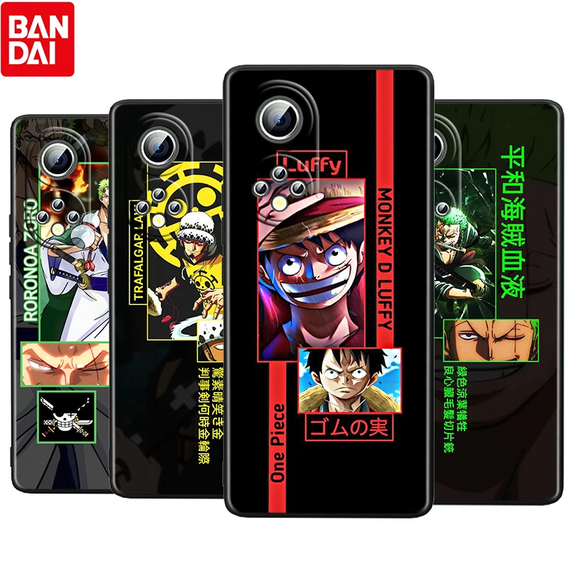

Cute ONE PIECE Boy For Honor 60 50 30 V30 X30i V20 20E X20 Pro Plus SE Lite 5G Silicone Black Soft Phone Case Cover Coque Capa