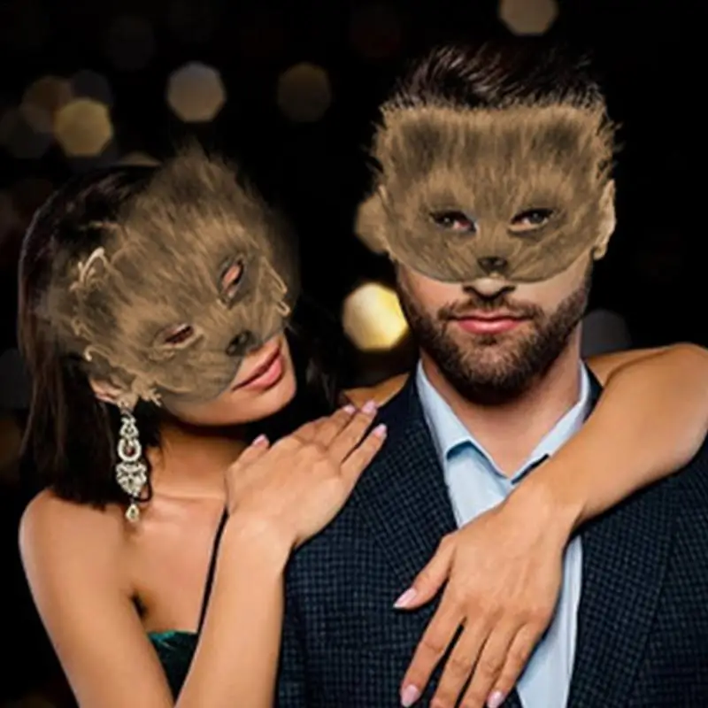 Аксессуар для костюма Хэллоуина с изображением животного хвоста кота