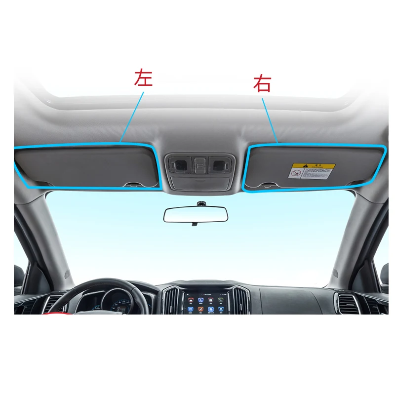 

2016-2018 Model CX70 Sun Visor Grey Color Original Quality