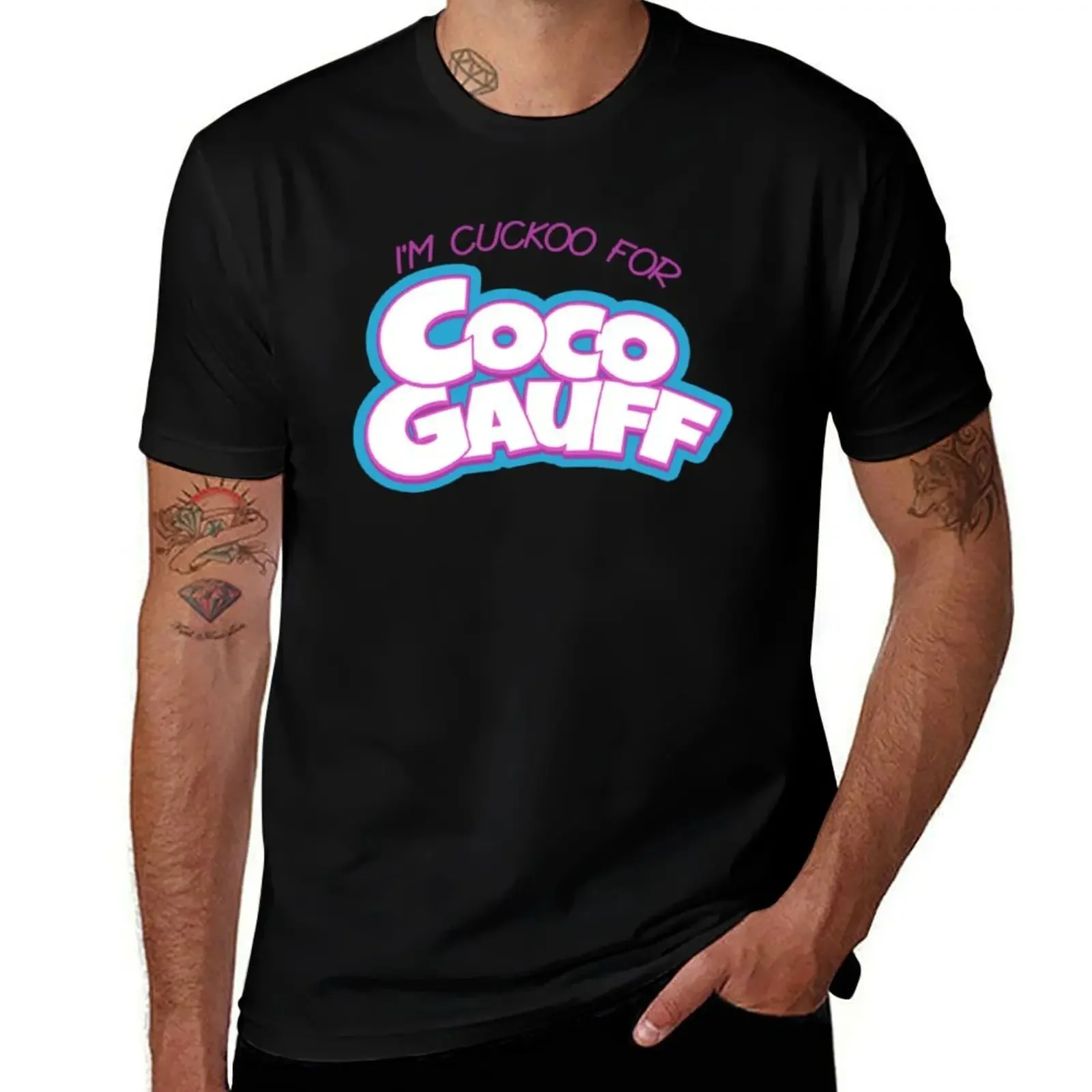 Футболка I'm Cuckoo for Coco Gauff летняя рубашка забавные футболки набор мужских