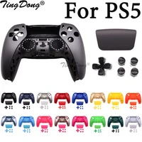 tingdong diy for ps5 protective shell protection case cover with buttons keys for ps5 game console accessories