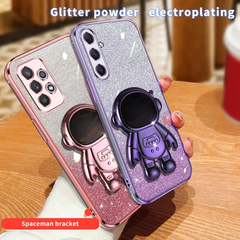 Роскошный блестящий чехол-подставка A 54 34 A14 04 для Samsung Galaxy A24 A13 A54 A34 4g 5g a05s a54 a34 a04 s