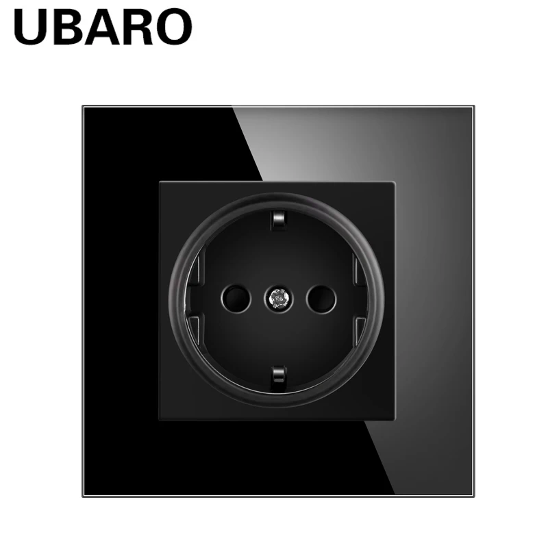 

Настенная розетка UBARO из закаленного стекла, 224*82 мм, 250 В, 16 А