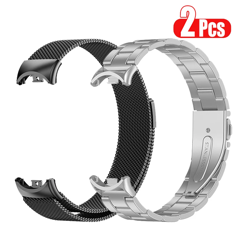 

For Xiaomi Mi band 8 Strap Magnetic loop For Xiaomi Smart Band 8 Metal Watchband Correa For xiaomi band 8 Bracelets Replacement
