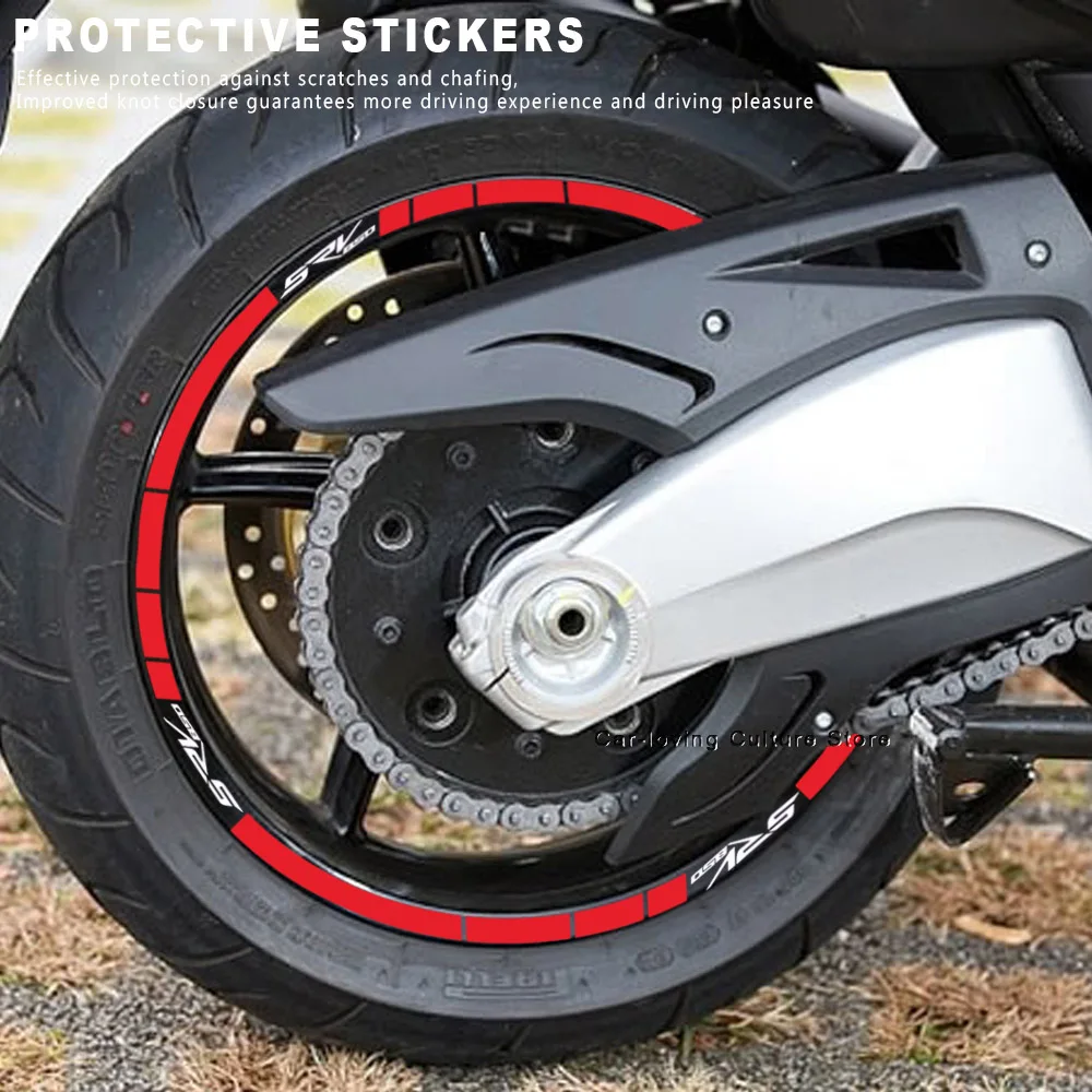 Водостойкая Защитная Наклейка для мотоцикла Aprilia SRV 850 наклейки на колеса 3D