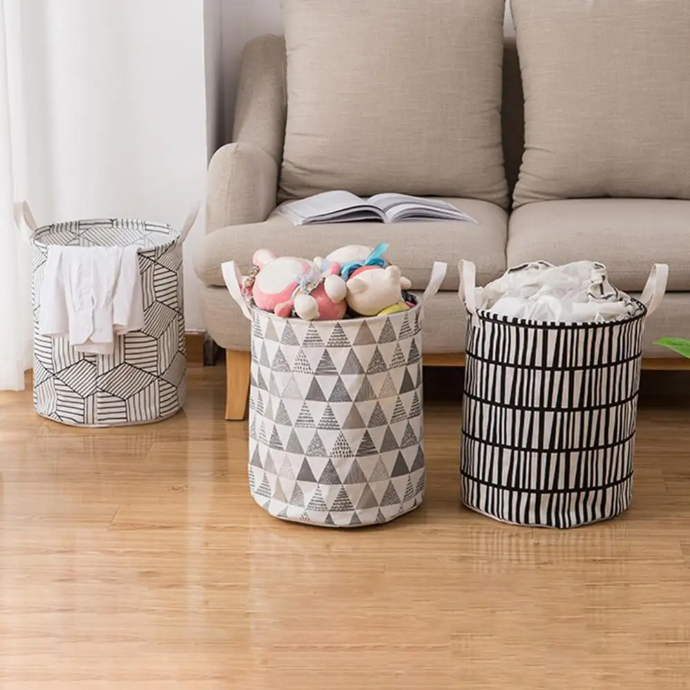 

Laundry Basket Storage Basket Large Capacity Foldable Clothing Holder Storage Bag Organizer For Dirty Clothes Kids Toy Box