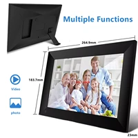 p100 wifi digital picture frame 10 1inch 16gb smart electronics photos frame app control touch screen 800x1280 ips lcd panel