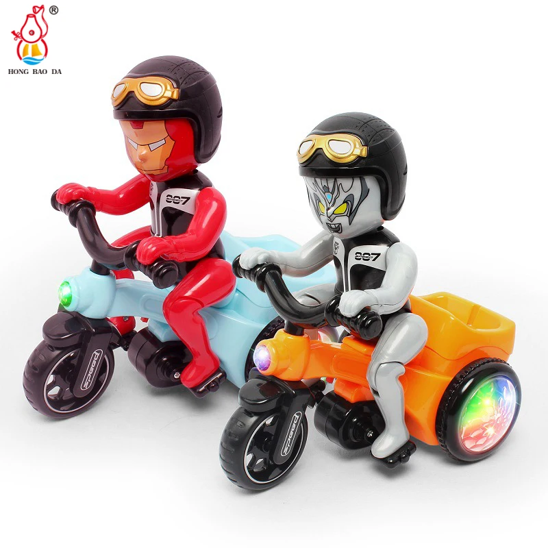 Stunt Tricycle Electric Toys Car Funny Toy With Light Music Glowing New Toys for Children Kids 2023 Birthday Gift Wacky Dolls enlarge