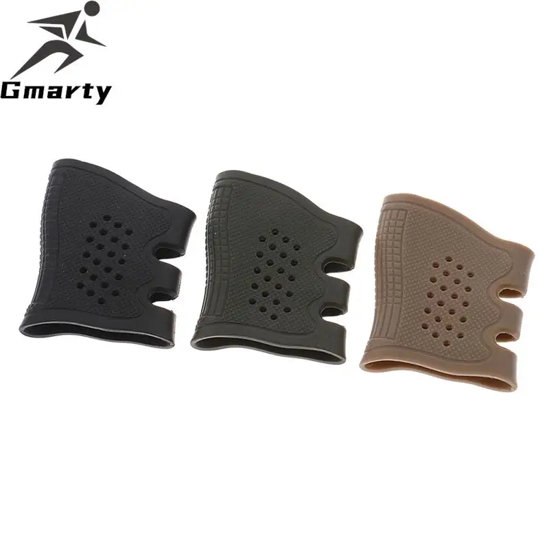 

Противоскользящий защитный чехол-кобура, Охотничьи аксессуары, силиконовая тактическая перчатка для оружия, Универсальная мягкая искусственная кожа, 3 цвета