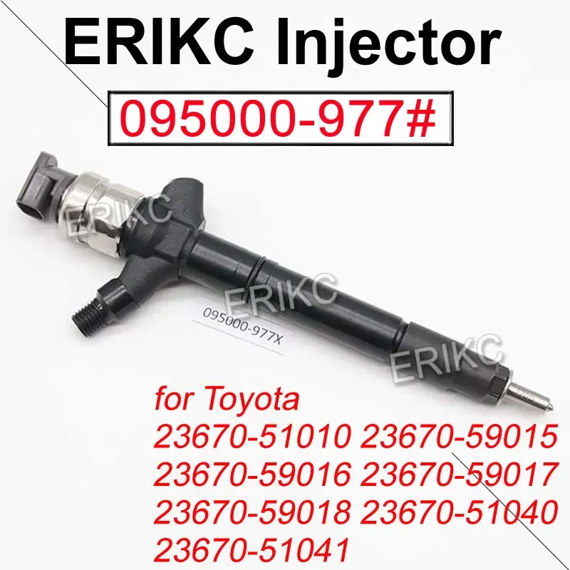 095000 -9770 Дизельная форсунка -9771 Спрей для впрыска топлива -9772 DENSO 23670-59018 Toyota Landcruiser