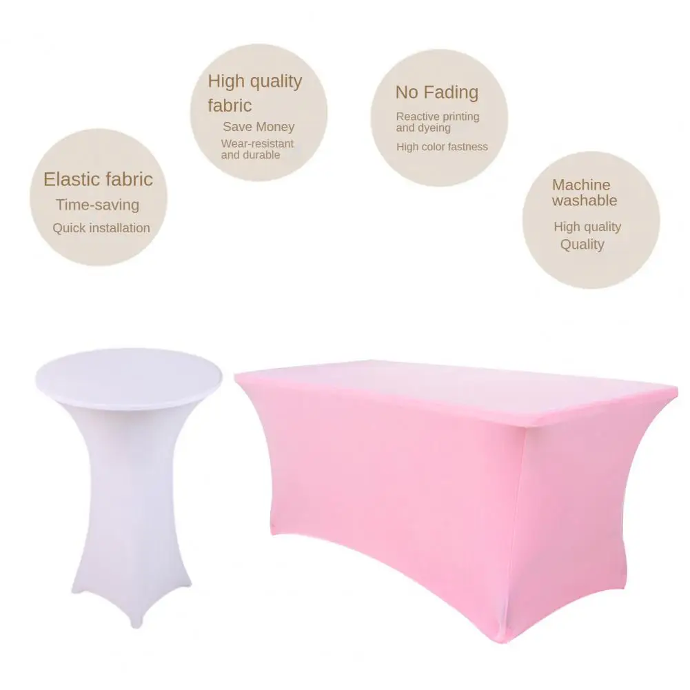 

Table Cover Useful Breathable Moisture Absorbing Cocktail Party Table Cover Home Supplies