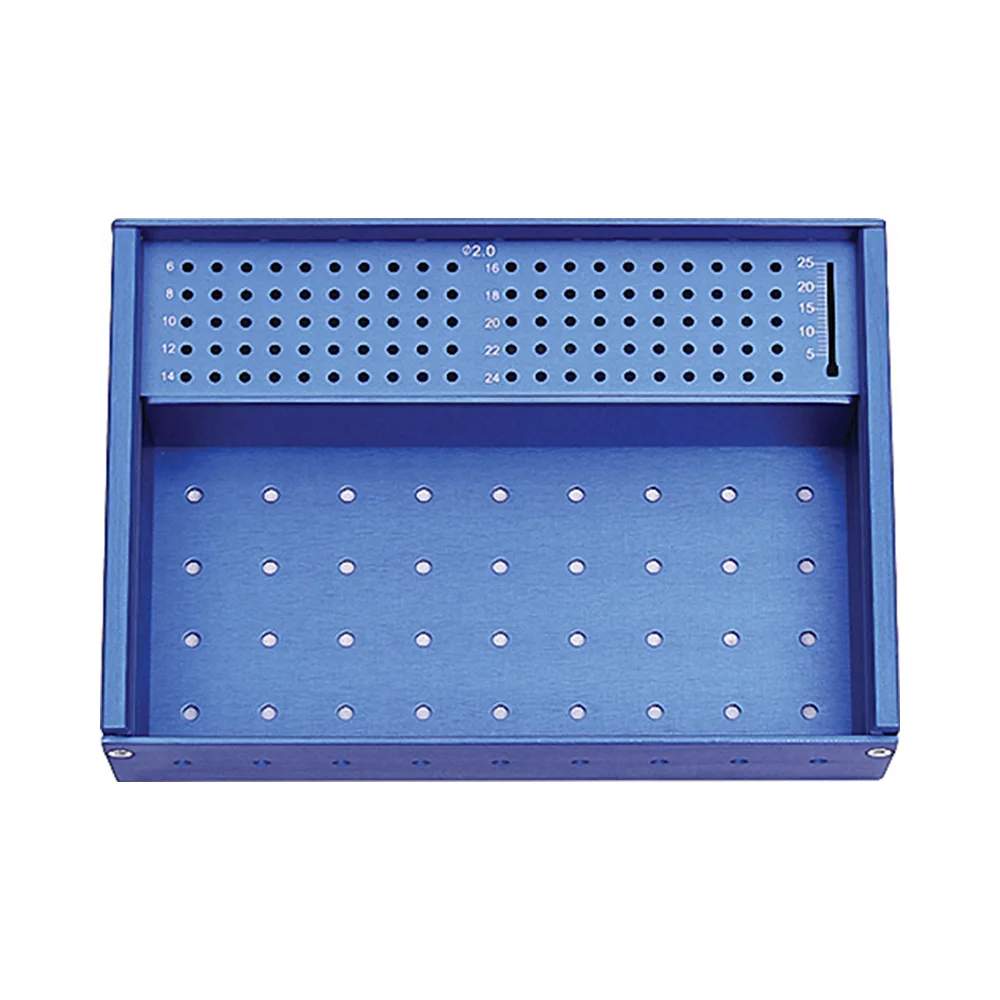 Набор ортопедических инструментов из нержавеющей стали контейнер для винтов