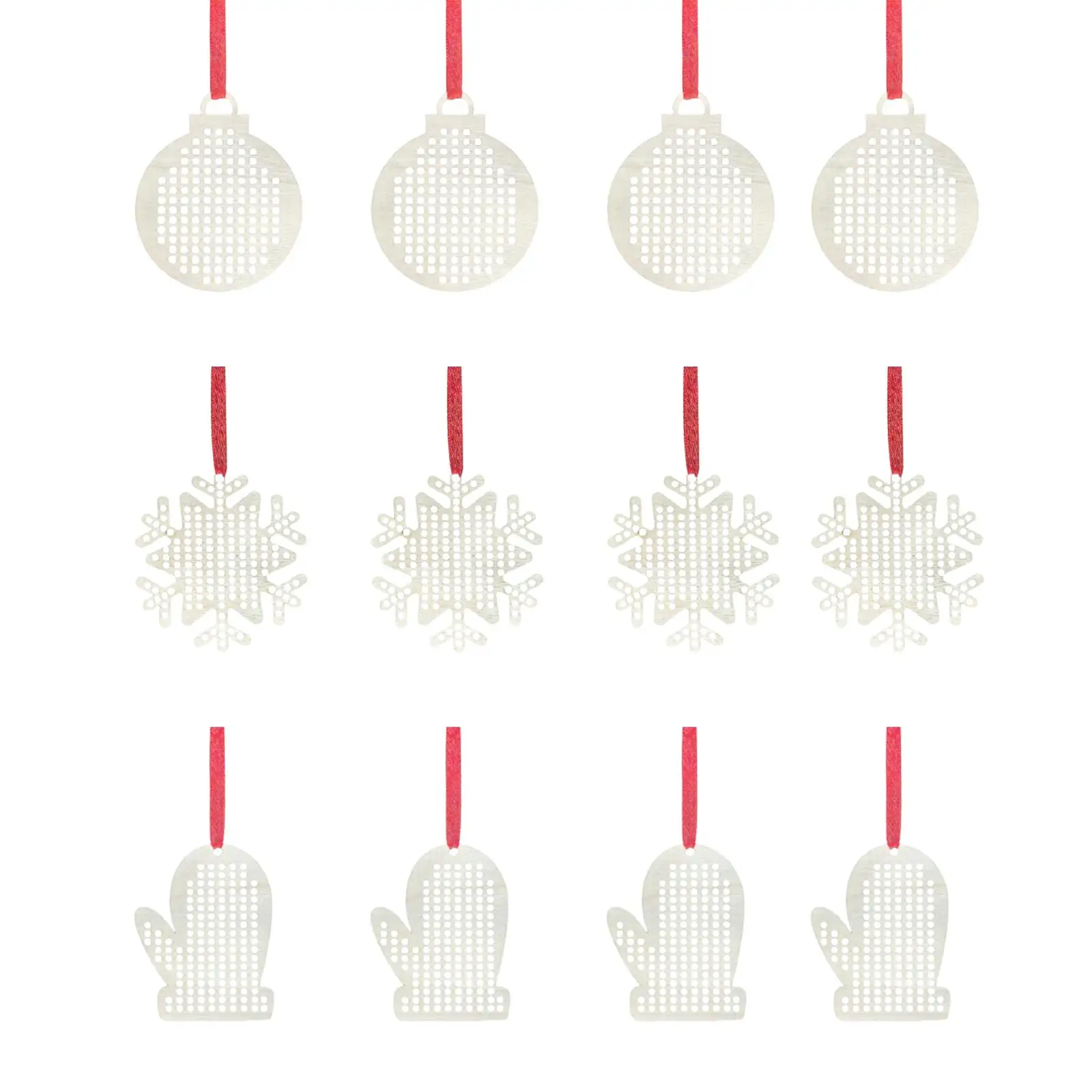 3 шт. деревянные наборы для вышивки крестом детей рождественские педанты сделай