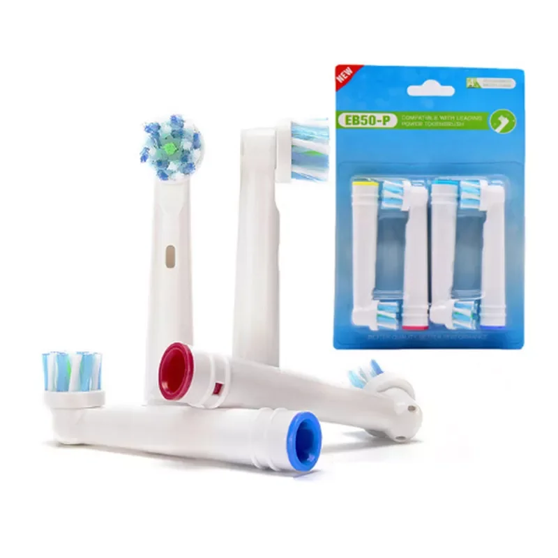 

4pcs Electric Toothbrush Head Replaceable Brush Heads Pro 3D Excel Vitality Daily Cleaning Toothbrush Brush Heads For Oral B