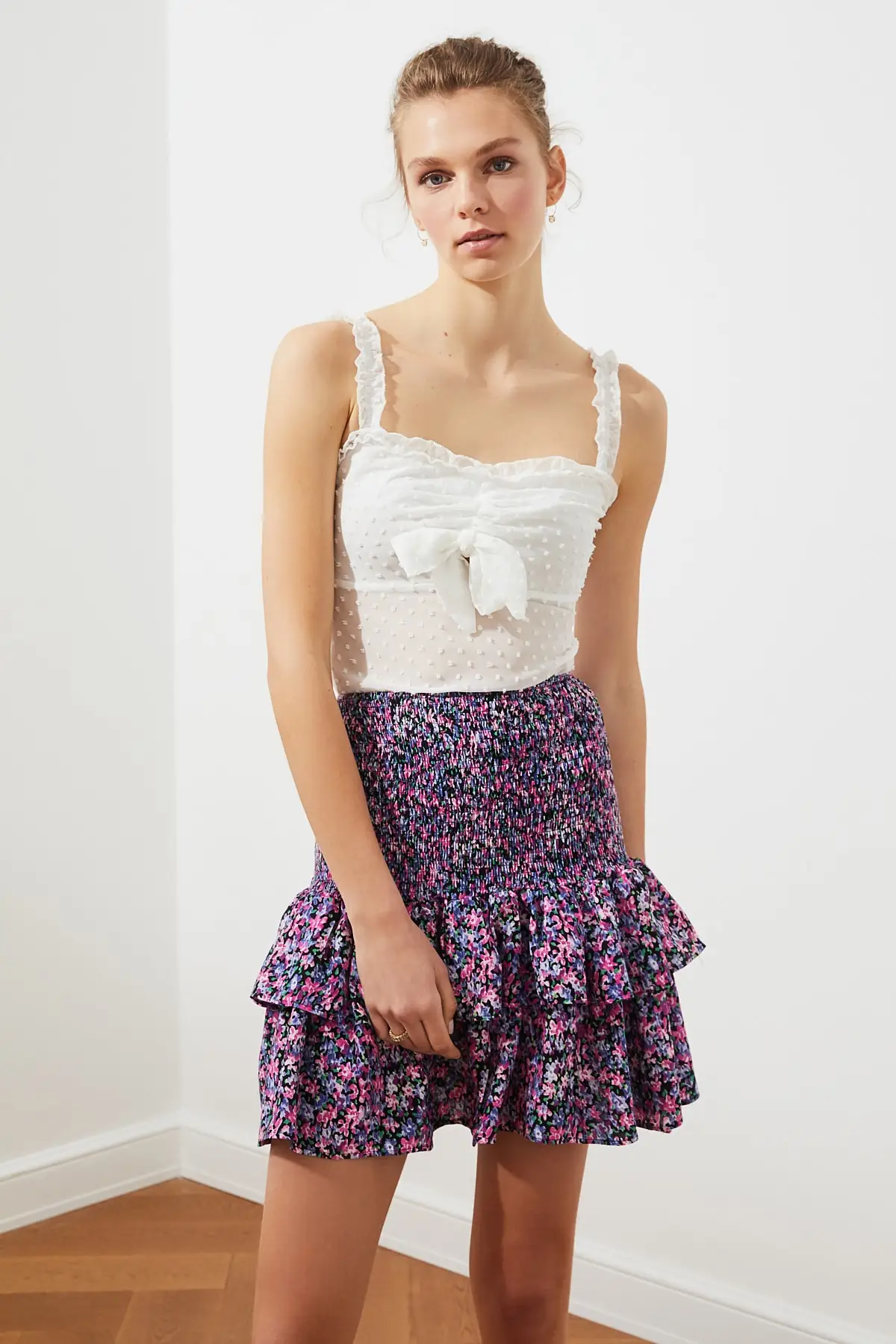 

Trendyol Frilly Skirt TWOSS21ET0457