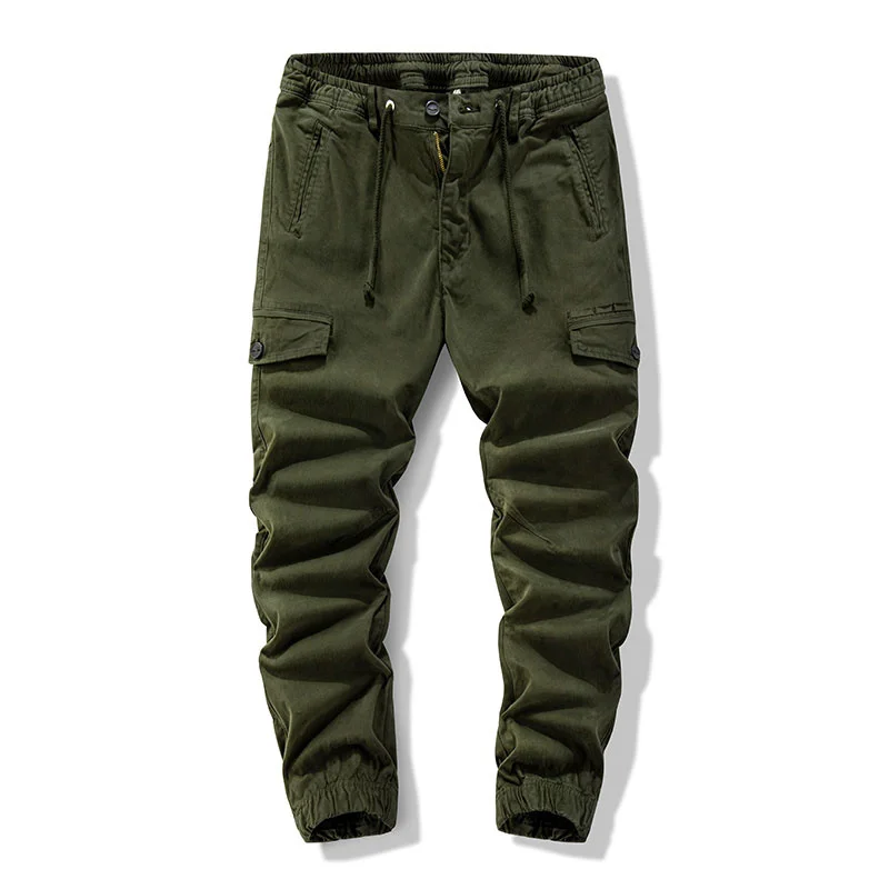 

Pants 2022 Men's Cargo Pants Pads Army Military Tactical Pants Hunting Multi Pockets Camouflage Harajuku Gyms Fitness Elastic