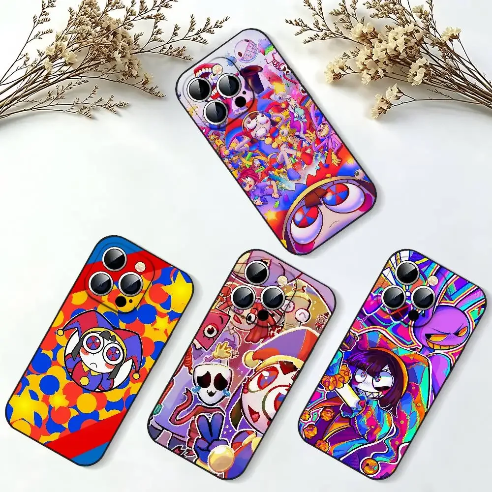 Фото Чехол для телефона Samsung Galaxy S26 S25 S24 S23 S22 S21 S20 Edge Lite Ultra Plus FE, аниме-чехол The A-Amazing Digital Circus 4G 5G №5