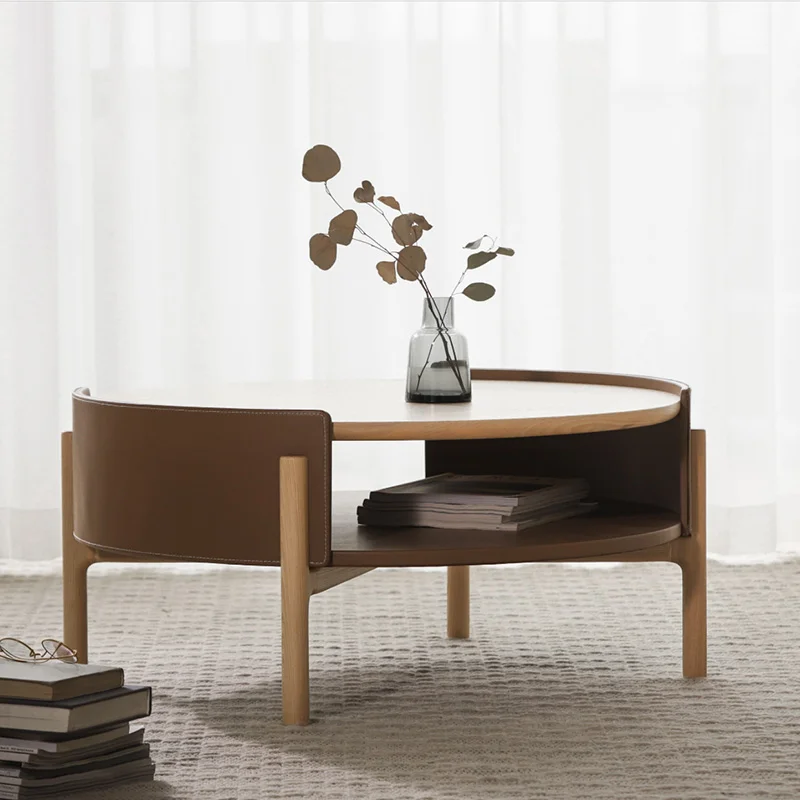 

Nordic Retro Coffee Table Luxury Free Shipping Living Room Wood Side Table Unique Minimalist Computer Couchtisch Home Furniture