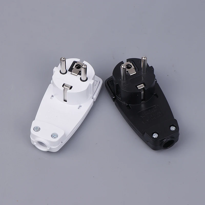 Дополнительная плоская вилка 250 В (16 А) белая розетка адаптер со складной ручкой и